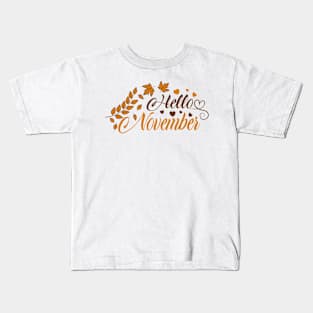 Hallo November Kids T-Shirt